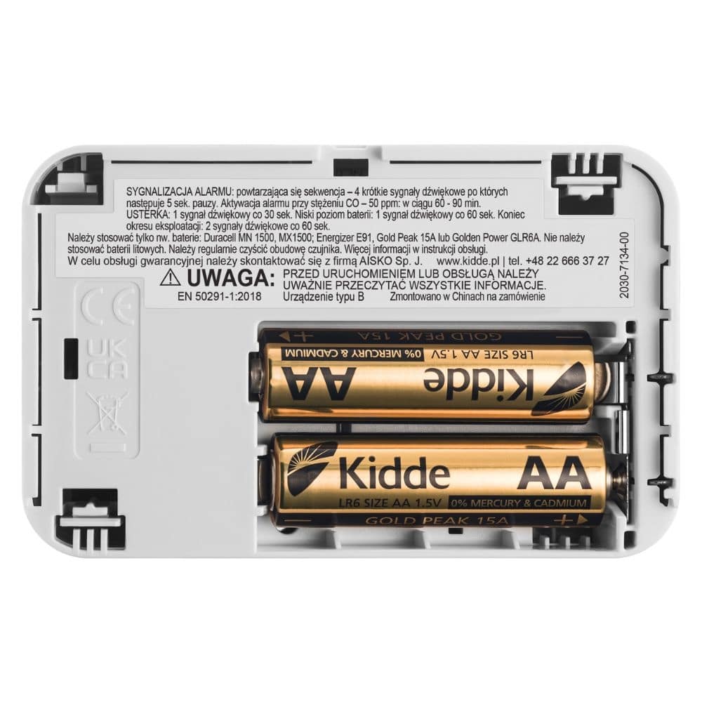 Ανιχνευτής μονοξειδίου του άνθρακα KIDDE 2030-DCR - Image 4