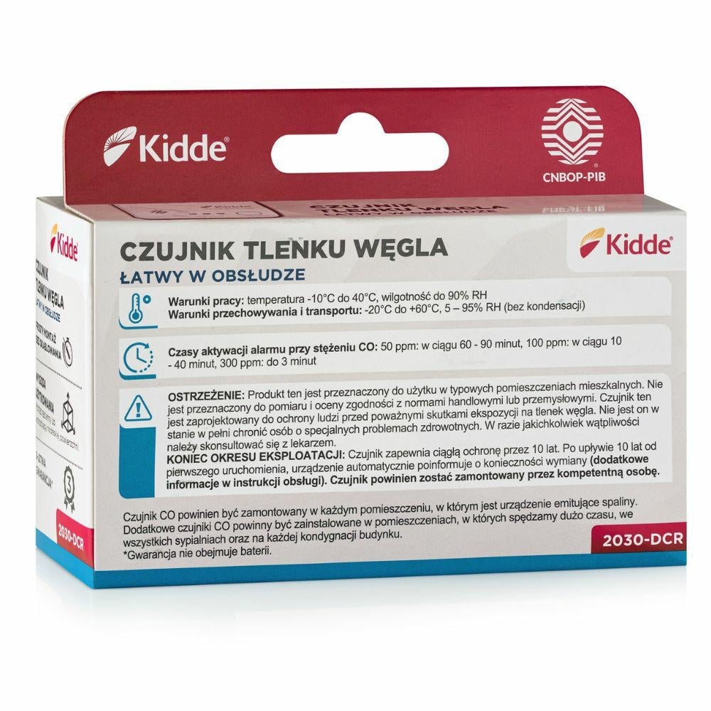Ανιχνευτής μονοξειδίου του άνθρακα KIDDE 2030-DCR - Image 7