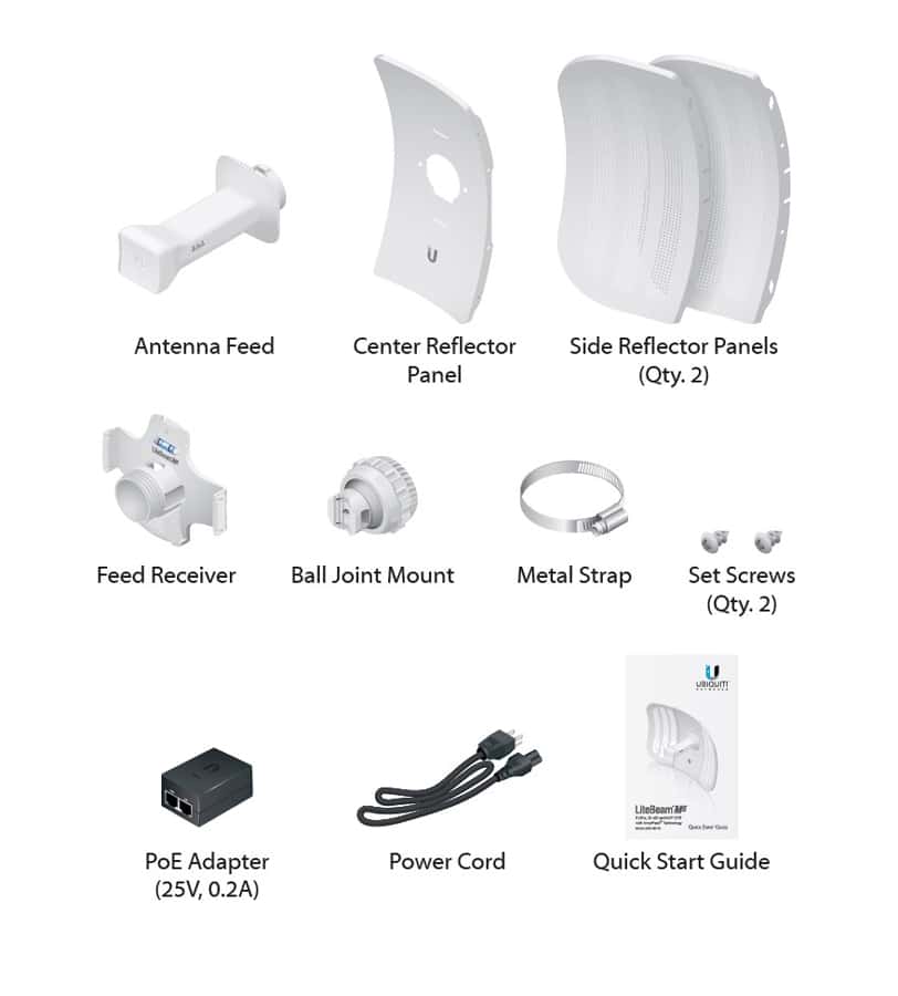 Σημείο πρόσβασης Ubiquiti LiteBeam M5 airMAX CPE LBE-M5-23, 23dBi, 5GHz - Image 3