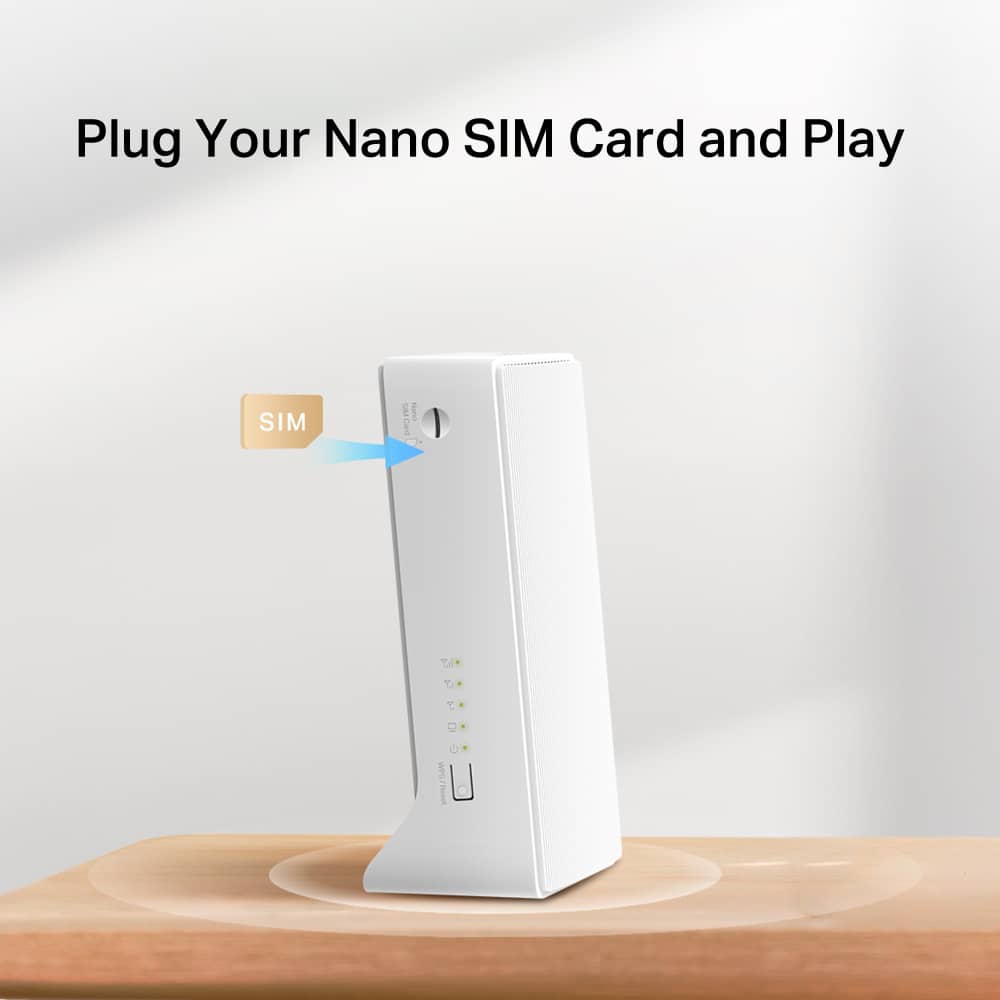 Δρομολογητής MERCUSYS MB110-4G, 4G LTE, WiFi 300 Mbps, Έκδ. 2.0 - Image 3