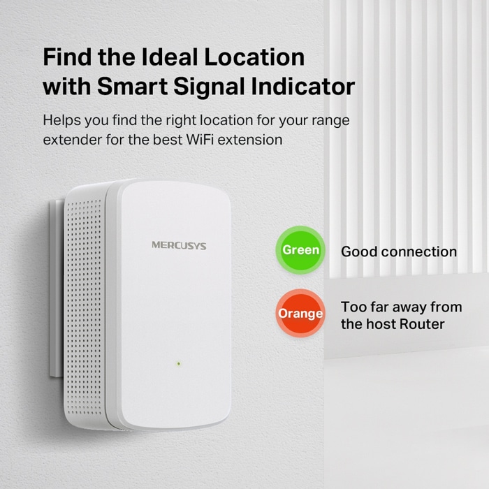Επέκταση εμβέλειας Wi-Fi MERCUSYS ME10, 300Mbps, Έκδ. 1.0 - Image 3