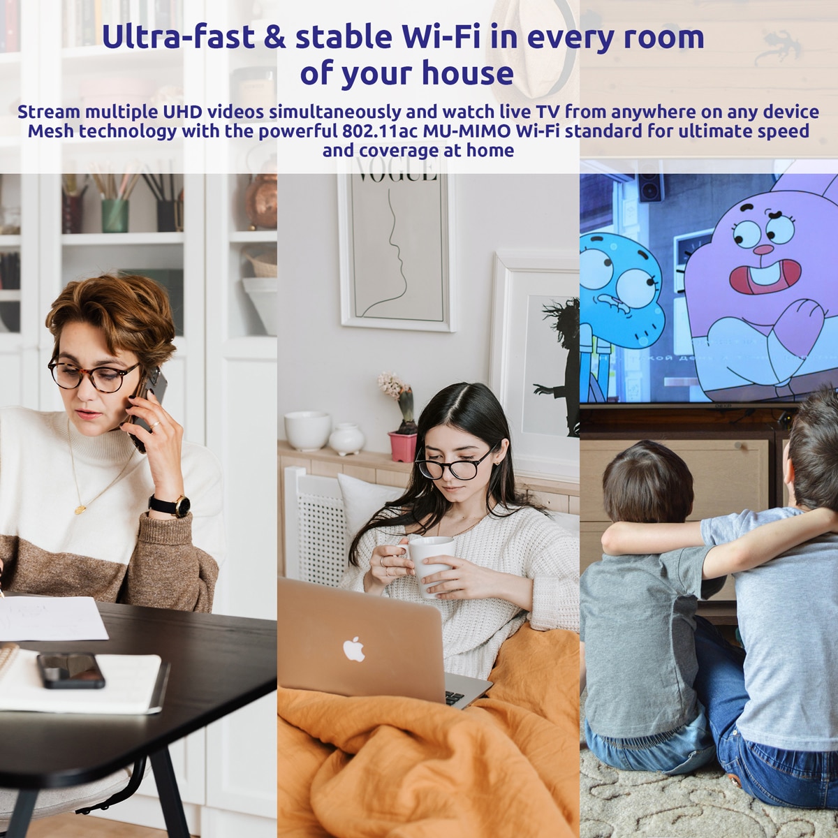 STRONG WiFi Mesh Home Kit ATRIA 1200 V2, 1200Mbps Διπλής Ζώνης, 2τμχ - Image 5