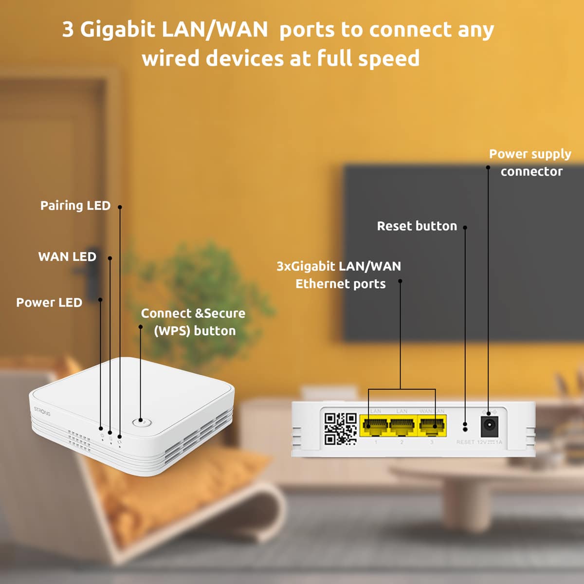 STRONG WiFi Mesh Home Kit ATRIA 1200 V2, 1200Mbps Διπλής Ζώνης, 2τμχ - Image 7