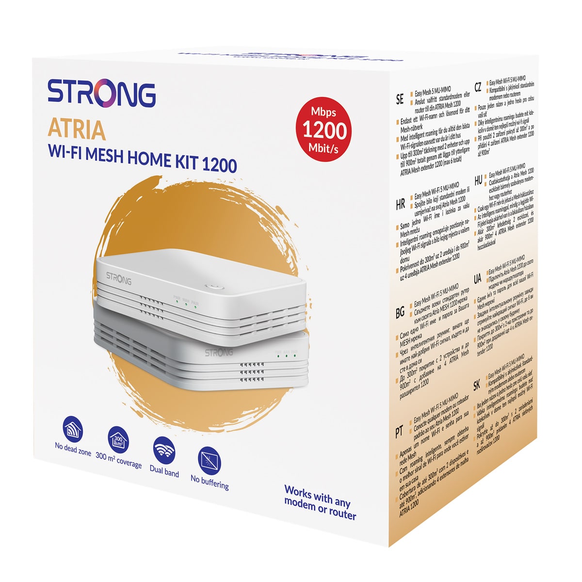 STRONG WiFi Mesh Home Kit ATRIA 1200 V2, 1200Mbps Διπλής Ζώνης, 2τμχ - Image 10