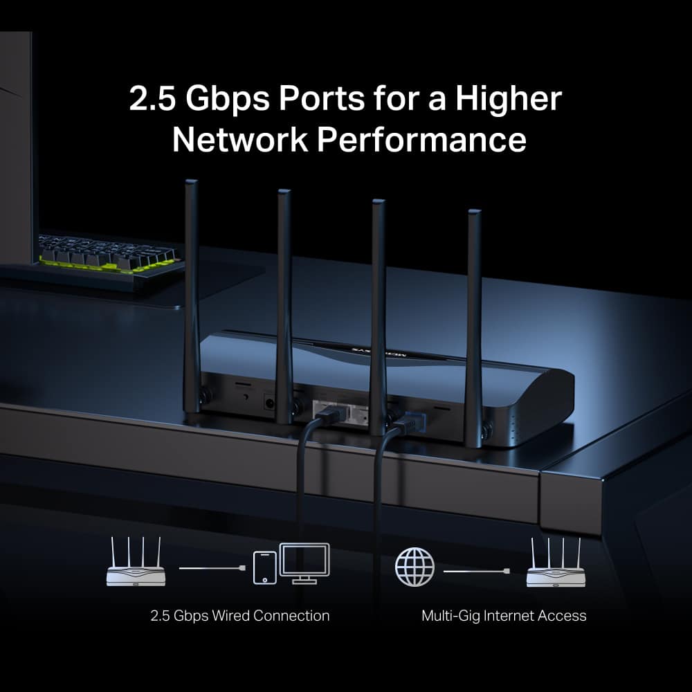 Δρομολογητής MERCUSYS MR27BE, WiFi 7, 3.6Gbps BE3600, EasyMesh, Έκδ. 1.20 - Image 7