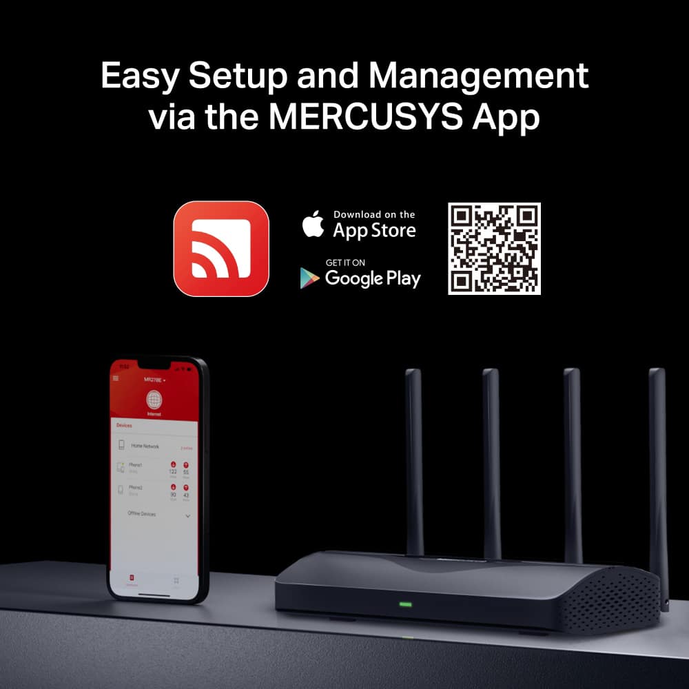 Δρομολογητής MERCUSYS MR27BE, WiFi 7, 3.6Gbps BE3600, EasyMesh, Έκδ. 1.20 - Image 9