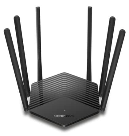 Δρομολογητής Gigabit MERCUSYS MR50G, WiFi 1900Mbps AC1900, Διπλής Ζώνης, Έκδ. 1.0