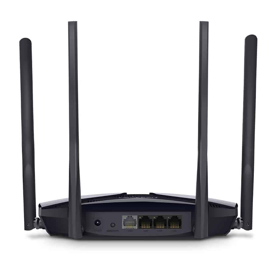Δρομολογητής MERCUSYS MR80X, Wi-Fi 6, 3Gbps AX3000, Διπλή ζώνη - Image 3