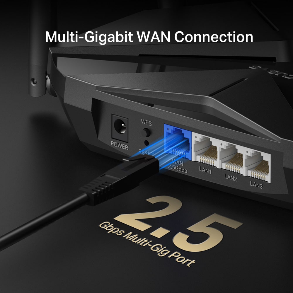 Δρομολογητής MERCUSYS MR85X, Wi-Fi 6, 3Gbps AX3000, Διπλή ζώνη - Image 6