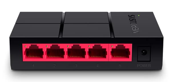 MERCUSYS Desktop Switch MS105G, 5x 10/100/1000 Mbps, Έκδ. 1 - Image 3