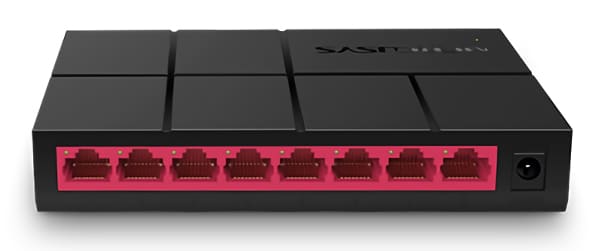 MERCUSYS Desktop Switch MS108G, 8x 10/100/1000 Mbps, Έκδ. 1 - Image 3