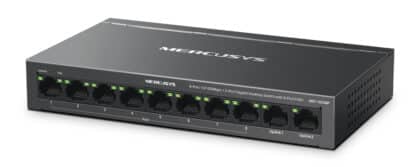 MERCUSYS Desktop Switch MS110CMP, 8x 10/100Mbps PoE+, 2x Gigabit, Έκδ. 1.0