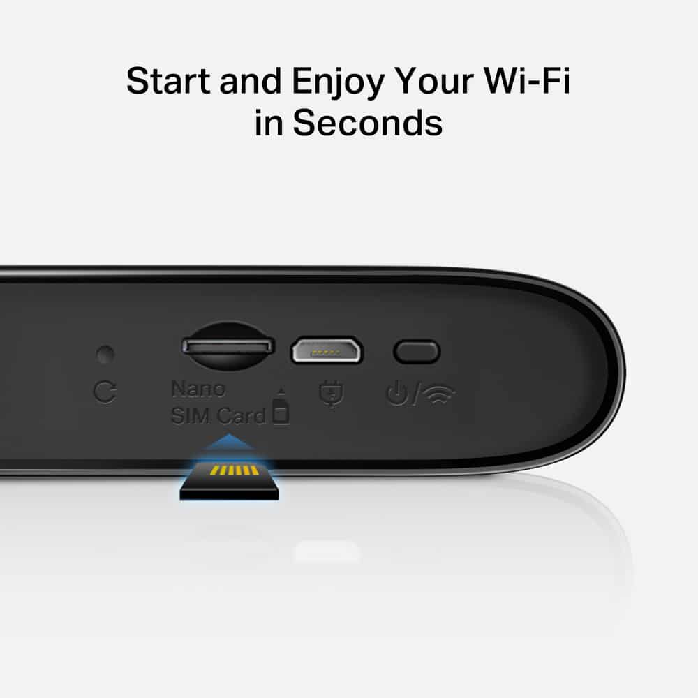 Δρομολογητής MERCUSYS MT110, 4G LTE, WiFi 150 Mbps, 2200mAh, Έκδ. 1.0 - Image 4