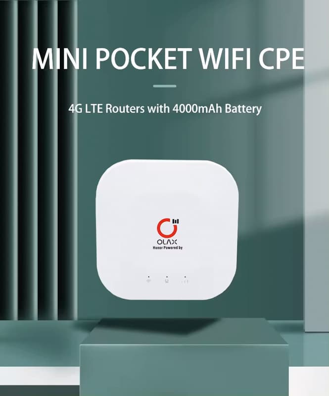 Δρομολογητής OLAX MT30, 4G LTE, WiFi 150 Mbps, 4000mAh - Image 2