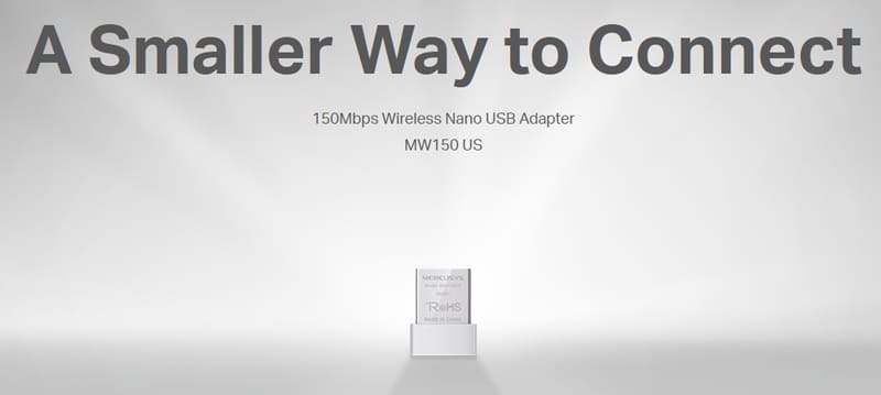 MERCUSYS ασύρματος USB αντάπτορας δικτύου MW150US, 150Mbps, Ver. 2 - Image 4