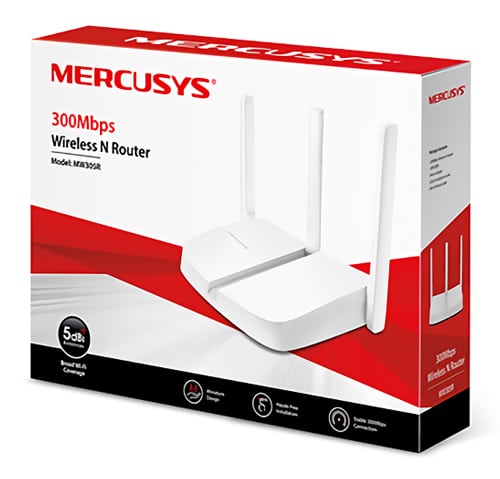 Ασύρματος δρομολογητής MERCUSYS N MW305R, 300Mbps, 4x 10/100Mbps, Έκδ. 2 - Image 4