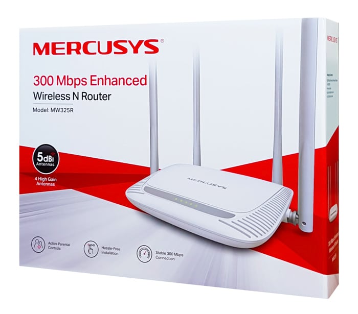 Ασύρματος δρομολογητής MERCUSYS N MW325R, 300Mbps, Έκδ. 2.0 - Image 3