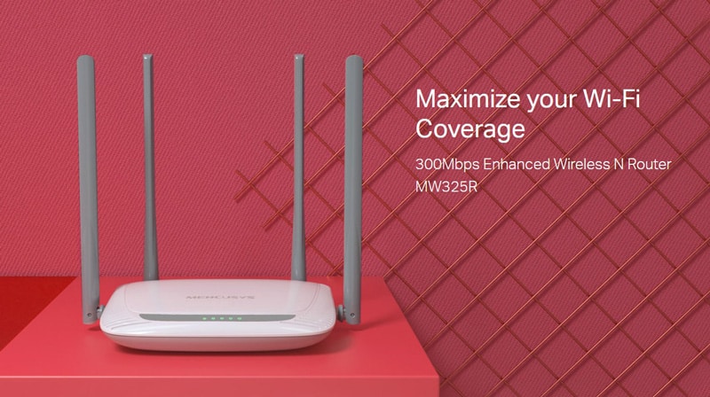 Ασύρματος δρομολογητής MERCUSYS N MW325R, 300Mbps, Έκδ. 2.0 - Image 4