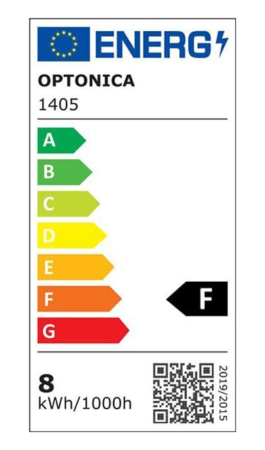 OPTONICA LED λάμπα G45 1405, 8W, 4500K, 710lm, E14 - Image 2
