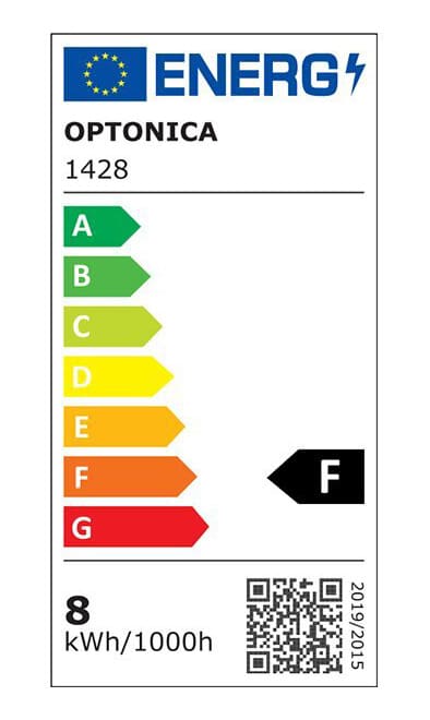 OPTONICA LED λάμπα candle C37 1428, 8W, 6000K, 710lm, E14 - Image 2