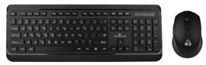 POWERTECH set ποντίκι & πληκτρολόγιο PT-1060, ασύρματο, 1600DPI, μαύρο