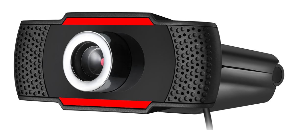 Κάμερα web POWERTECH PT-1078, 2.0MP Full HD, Plug & Play, 1.35m, μαύρη - Image 3