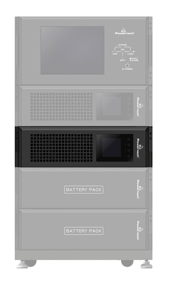 POWERTECH UPS On Line PT-10K3P1P, 10KVA/10KW, 3P/1P - Image 2