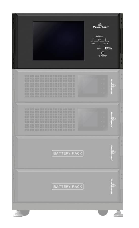 POWERTECH LCD οθόνη αφής 10" PT-10LM, για συστήματα UPS - Image 2