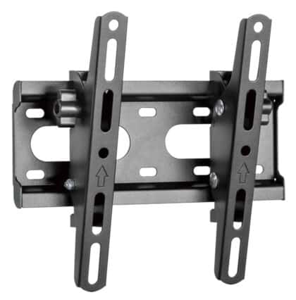 POWERTECH επιτοίχια βάση τηλεόρασης PT-1126, 23-43", έως 45kg, ρυθμιζόμενη κλίση