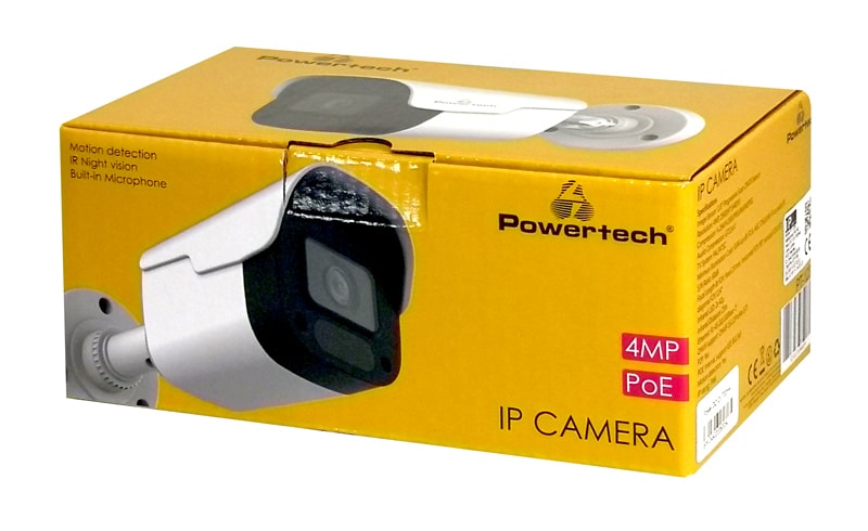 POWERTECH IP κάμερα PT-1235 με μικρόφωνο, 3.6mm, 4MP, PoE, IR 25m - Image 5