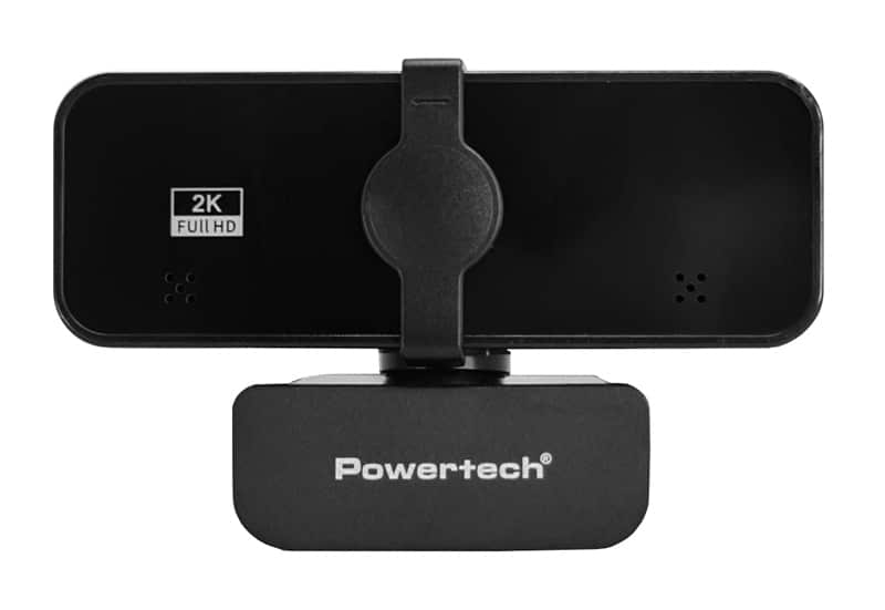 POWERTECH web camera PT-1291, 5MP, 2K Quad HD, αυτόματη εστίαση, 1.5m, μαύρη - Image 2