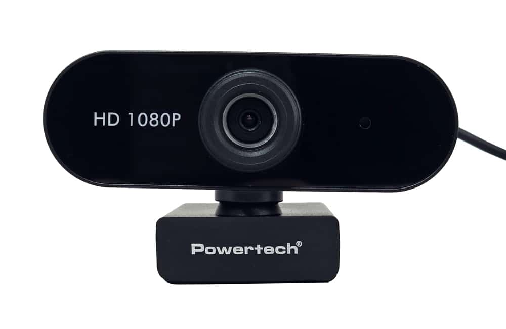 POWERTECH web camera PT-1382, 2MP, 1080p FHD, ρυθμιζόμενη εστίαση, 1.5m, μαύρη - Image 2