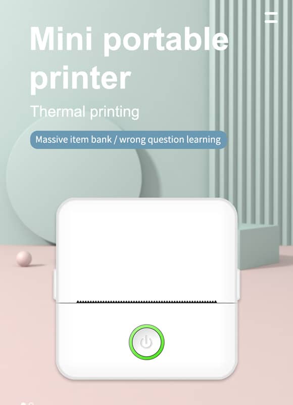 POWERTECH smart θερμικός εκτυπωτής φωτογραφιών & σχεδίων PT-1420, 200dpi, Bluetooth, λευκός - Image 2