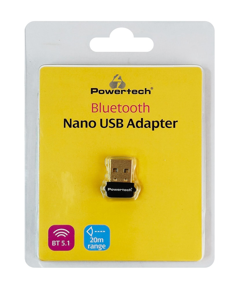POWERTECH USB Bluetooth 5.1 αντάπτορας PT-1452 με εμβέλεια έως 20m - Image 3