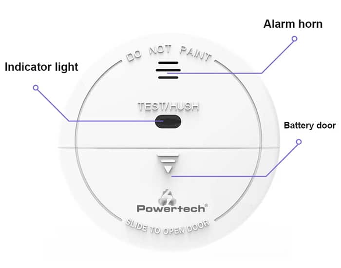 POWERTECH ασύρματος ανιχνευτής καπνού PT-1464 για συναγερμούς, Wi-Fi, TUYA - Image 5