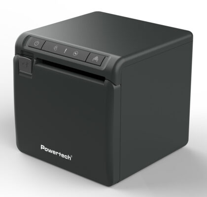 POWERTECH θερμικός εκτυπωτής αποδείξεων PT-1507, USB/Ethernet/Serial, auto cutter, μαύρος