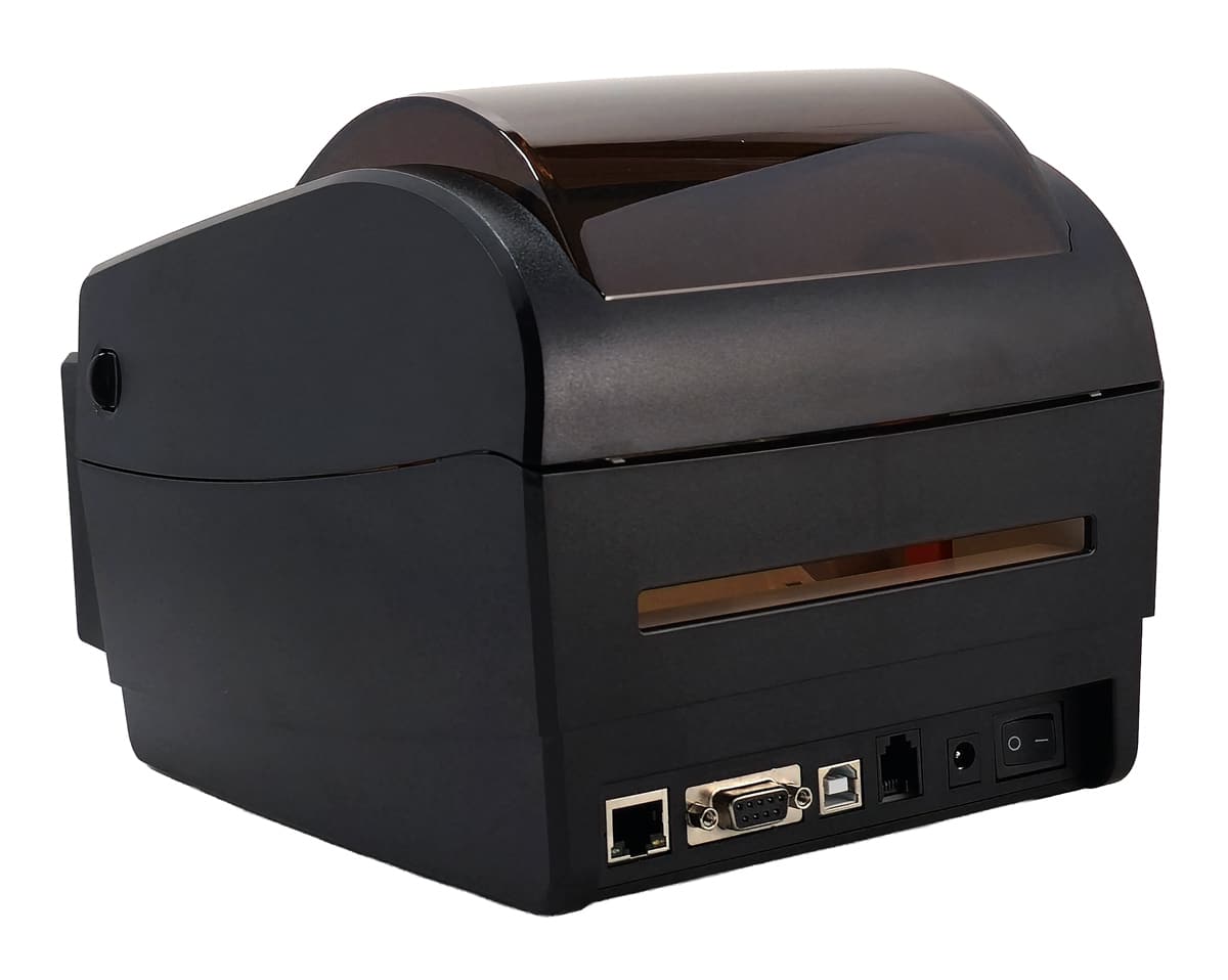 POWERTECH θερμικός εκτυπωτής ετικετών PT-1510, USB/Ethernet/Serial, auto cutter, μαύρος - Image 3