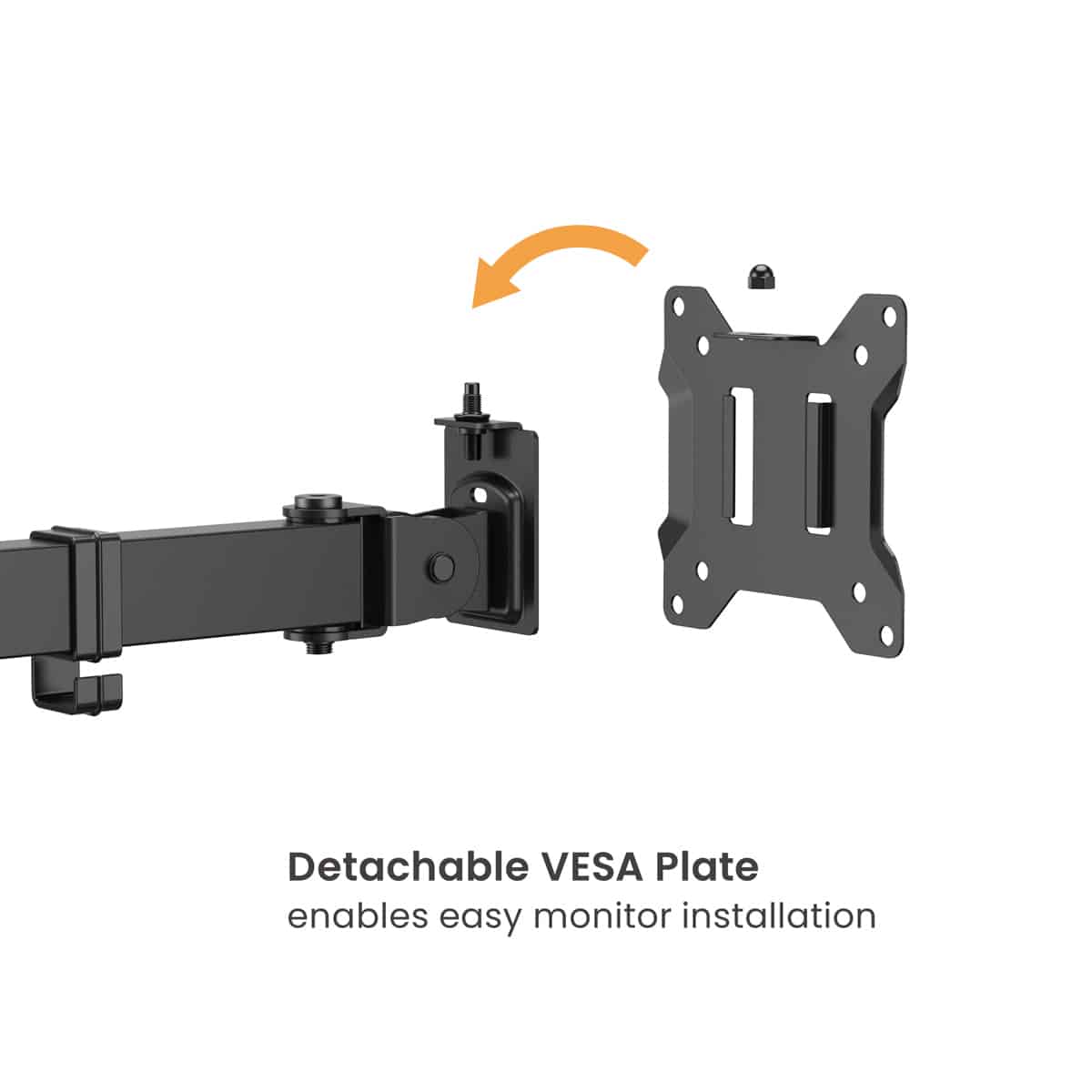 POWERTECH βάση γραφείου για 2x οθόνες PT-1552, 17-32", έως 10kg - Image 4