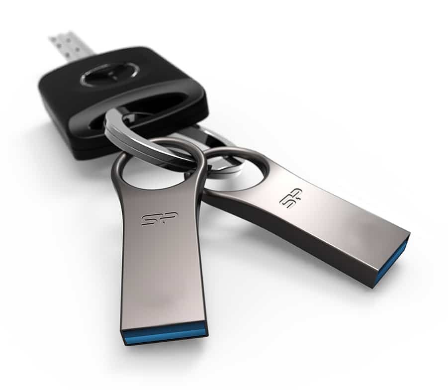 Μονάδα Flash USB SILICON POWER Jewel 80, 64GB, USB 3.2, ασήμι - Image 3