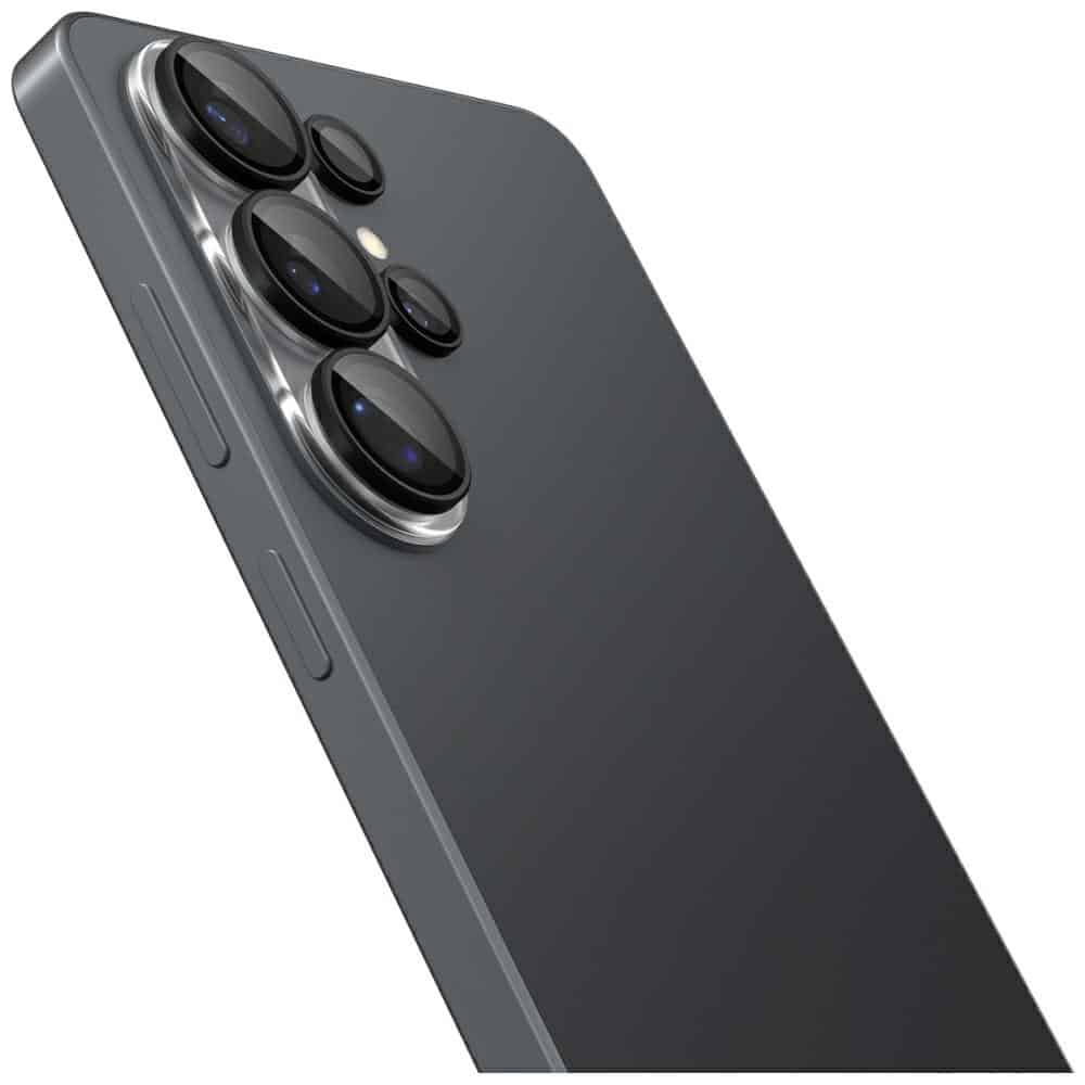 Προστατευτικό φακού κάμερας Spigen Optik Pro HD Glas.TR “EZ FIT” για Samsung Galaxy S26 Ultra, μαύρο, 2 τεμάχια. - Image 4