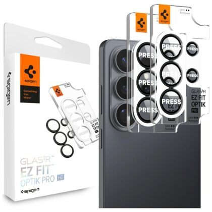 Προστατευτικό φακού κάμερας Spigen Optik Pro HD Glas.TR “EZ FIT” για Samsung Galaxy S26 Ultra, μαύρο, 2 τεμάχια.
