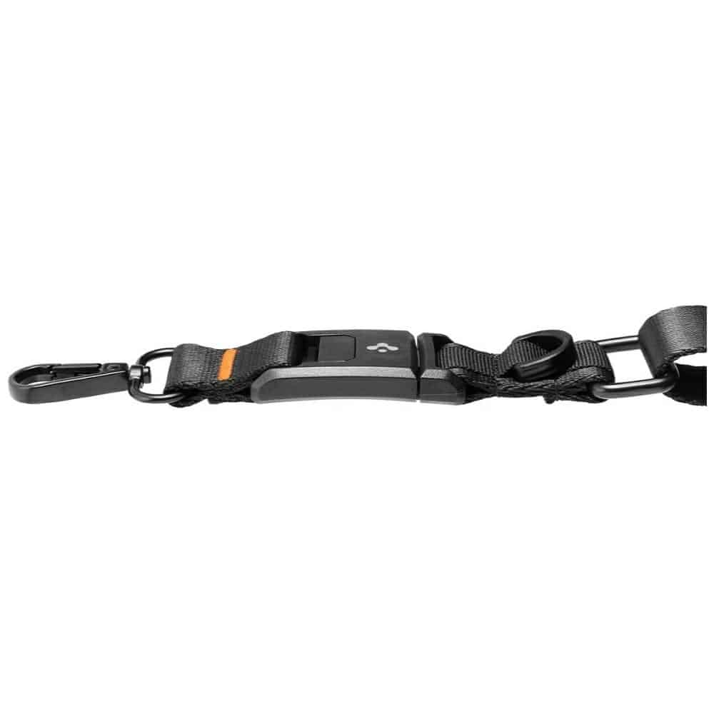 Universal λουρί crossbody Spigen DA30M κορδόνι μαύρο - Image 3