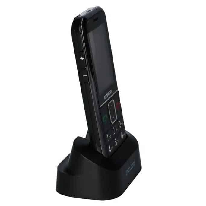 Maxcom Comfort MM735 με σταθμό φόρτισης + βραχιόλι SOS σε μαύρο χρώμα - Image 5