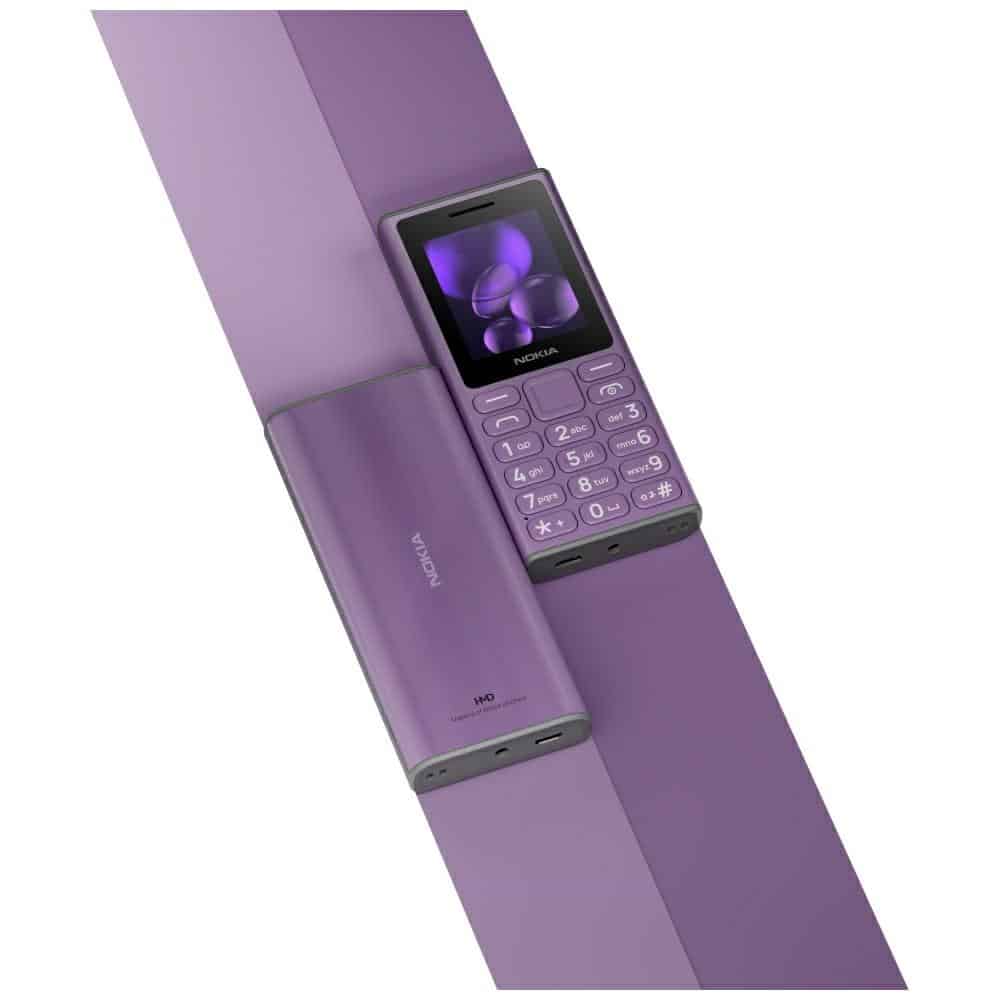 Τηλέφωνο Nokia 105 TA-1684 DS μωβ (αγγλικό μενού) - Image 7