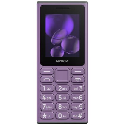 Τηλέφωνο Nokia 105 TA-1684 DS μωβ (αγγλικό μενού)