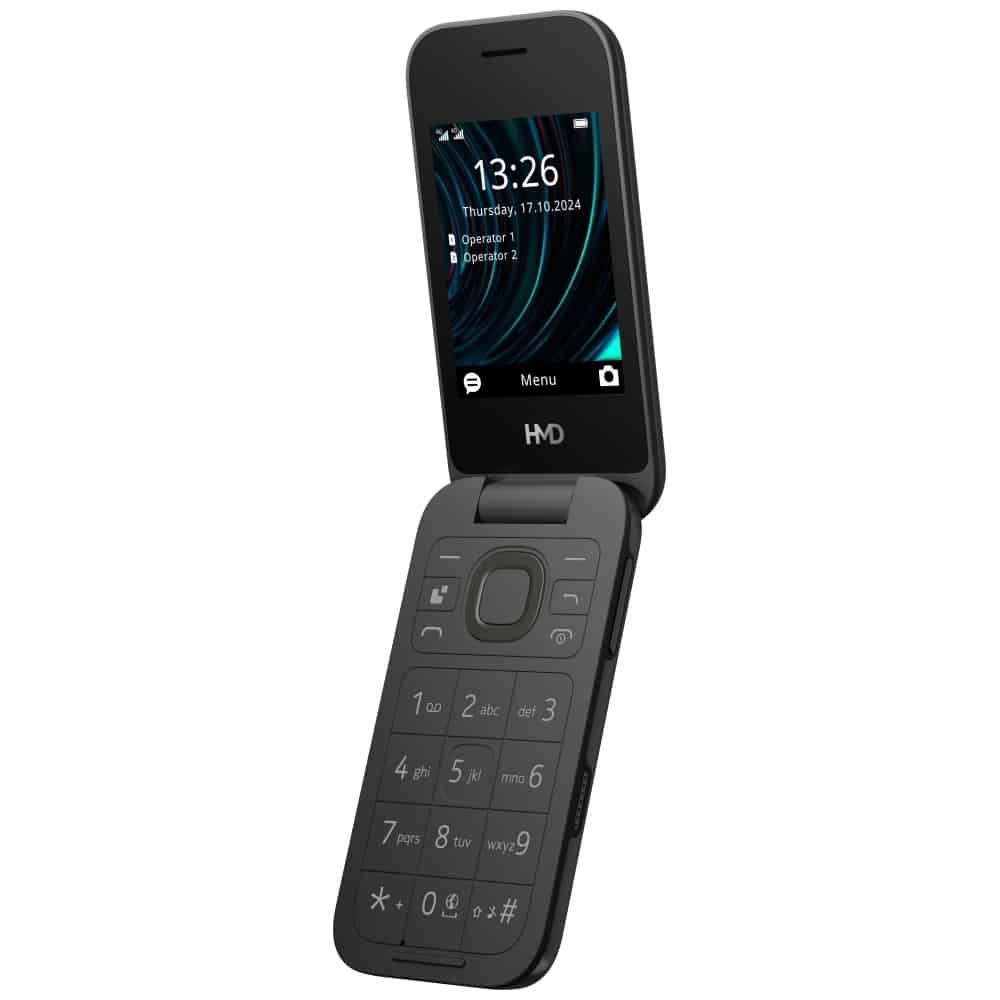 Τηλέφωνο HMD 2660 Flip TA-1711 DS μαύρο - Image 4