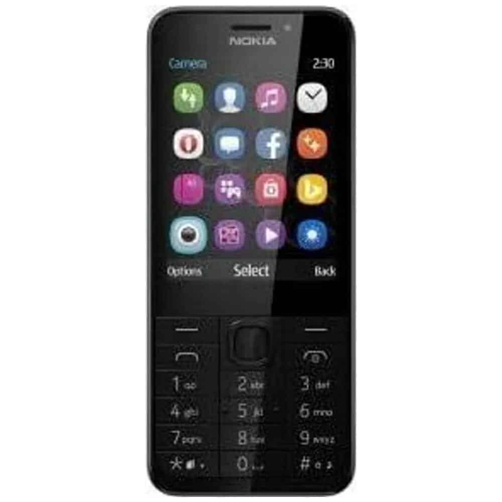 Τηλέφωνο Nokia 230 TA-1609 DS, μαύρο (αγγλικό μενού) - Image 2
