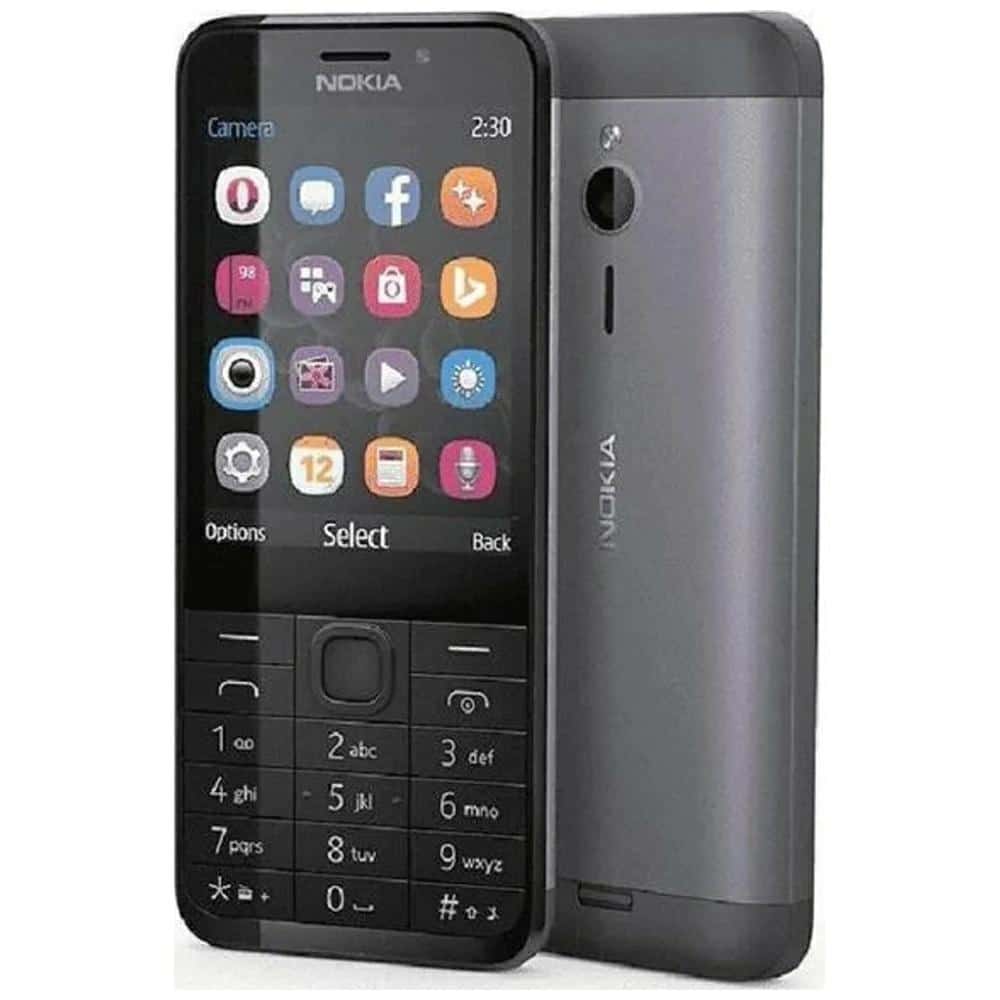 Τηλέφωνο Nokia 230 TA-1609 DS, μαύρο (αγγλικό μενού) - Image 4
