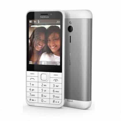 Nokia 230 TA-1609 DS λευκό τηλέφωνο (αγγλικό μενού)