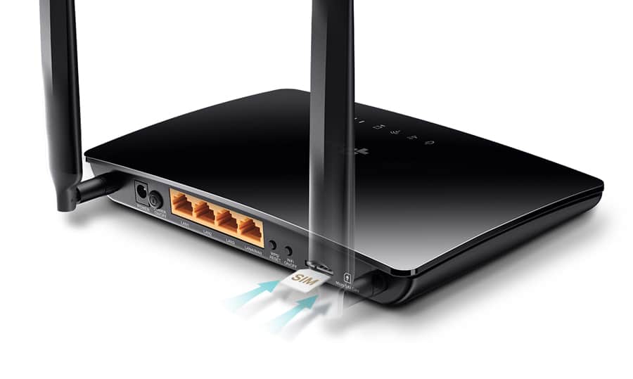 Ασύρματος δρομολογητής TP-LINK TL-MR6400, 4G LTE, Wi-Fi 300Mbps, Έκδ. 4.0 - Image 2